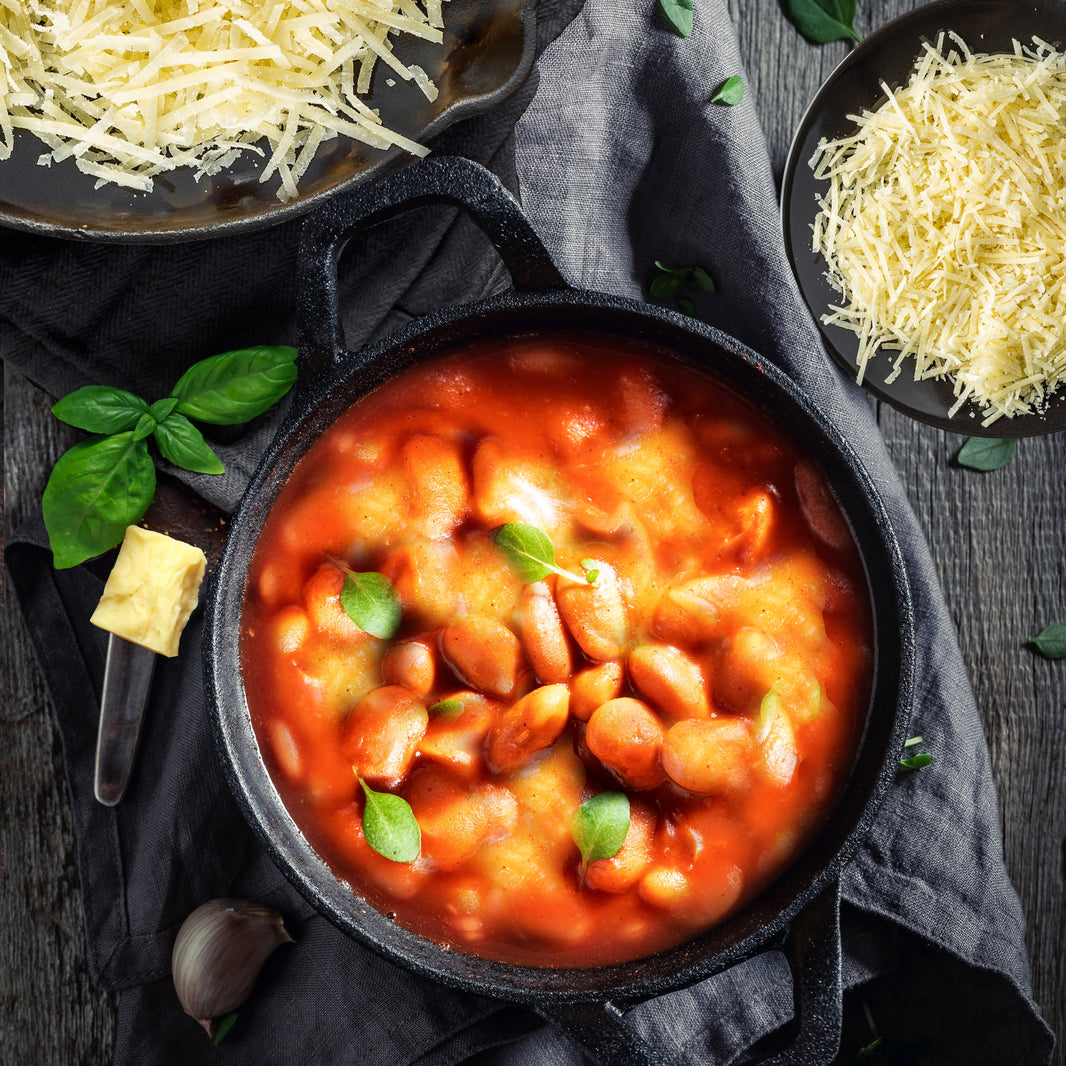 VBites Ultimate Cheezly Beans - 12 can case