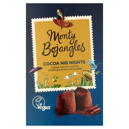 Monty Bojangles Cocoa Nib Nights French Cocoa Dusted Truffles 180g