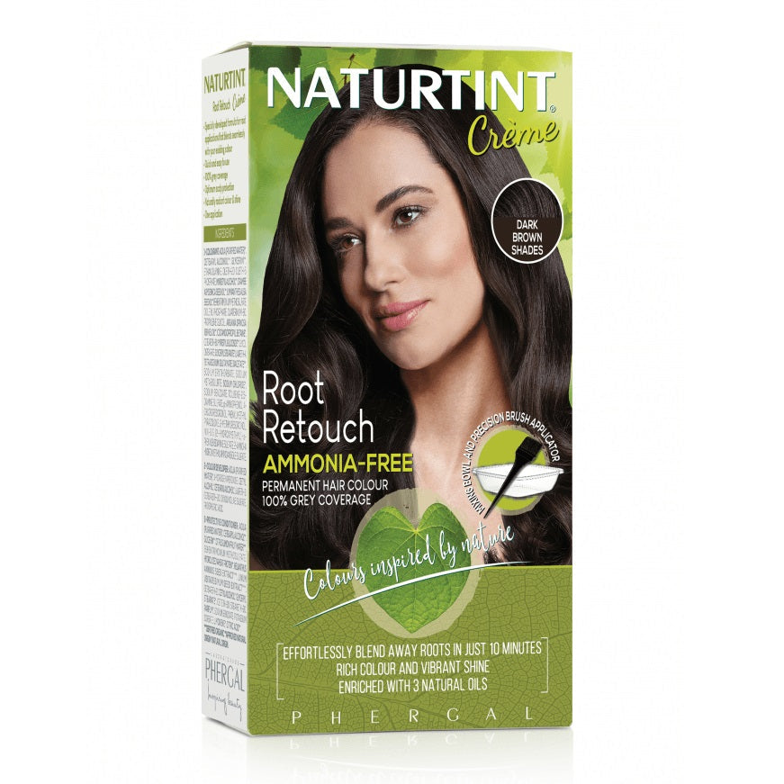 Naturtint Root Retouch Creme - Dark Brown Shades 45ml