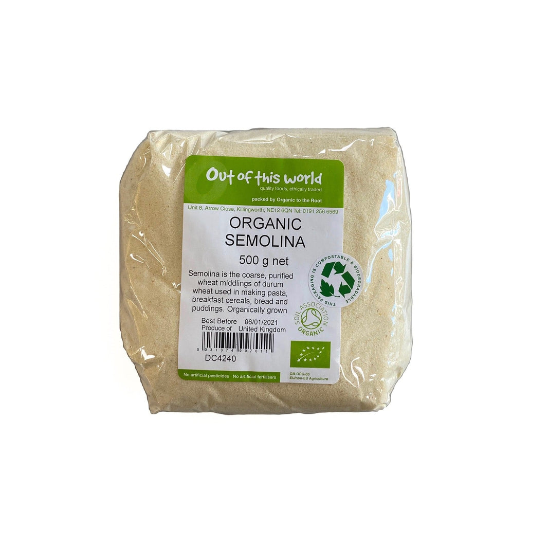 Organic to the Root Wheat Semolina Flour 500g