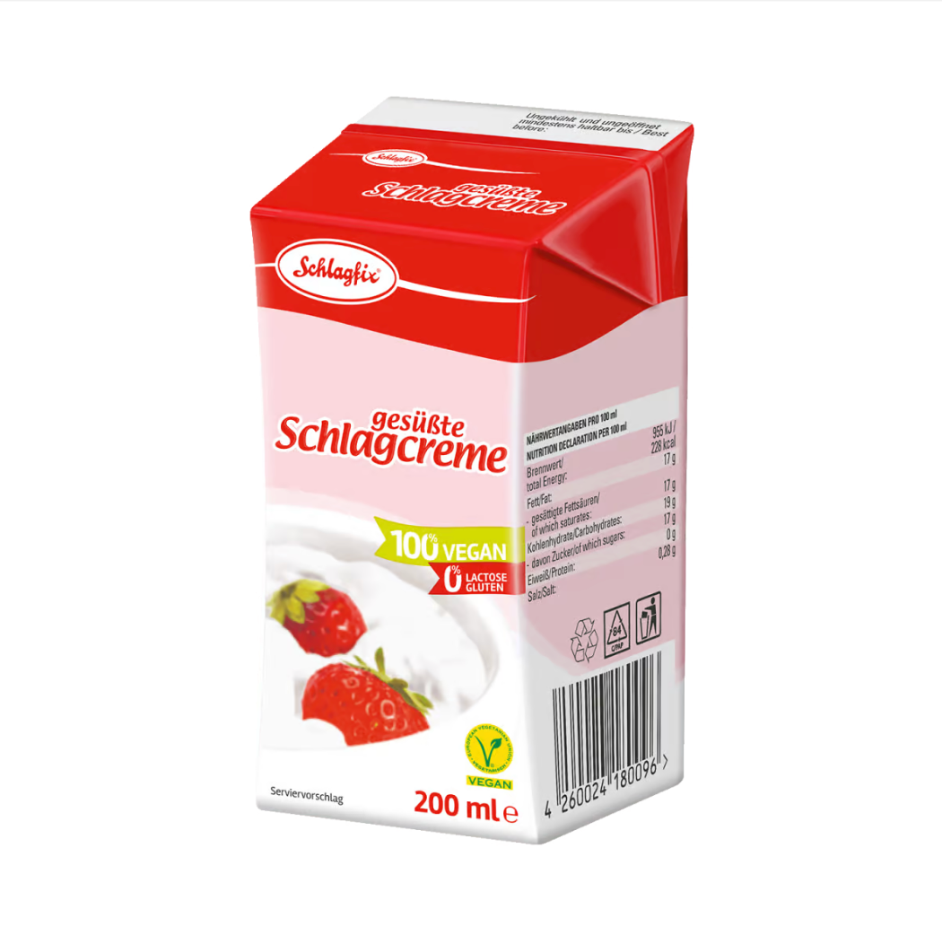 Schlagfix Sweetened Whipping Cream 200ml