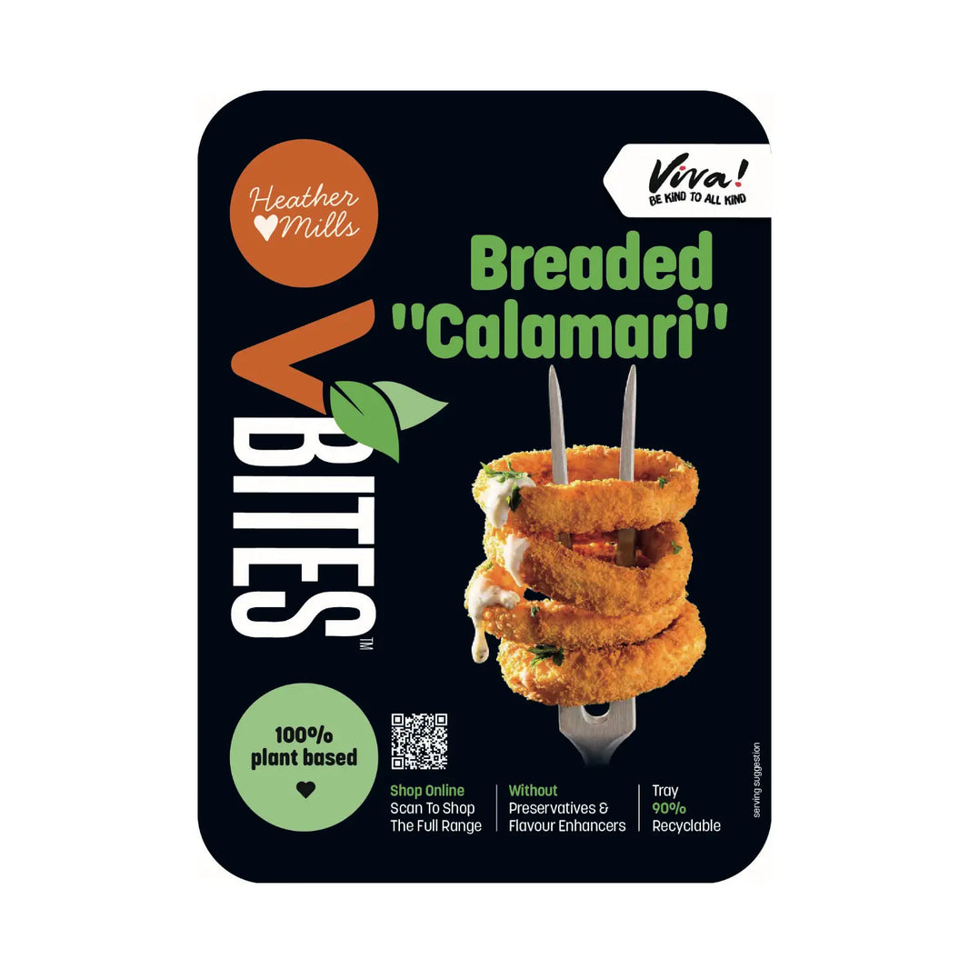 VBites Breaded Calamari 140g