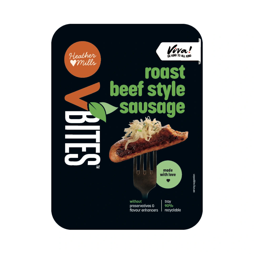 VBites Roast Beef Style Sausage 140g