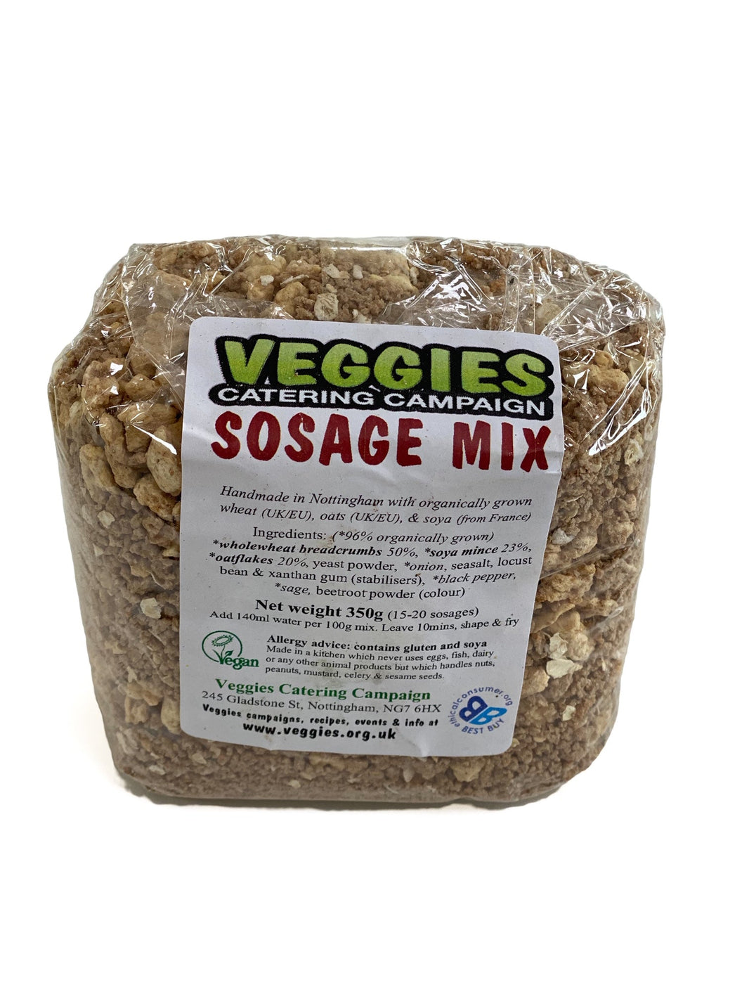 Veggies Vegan Sosage Mix 350g