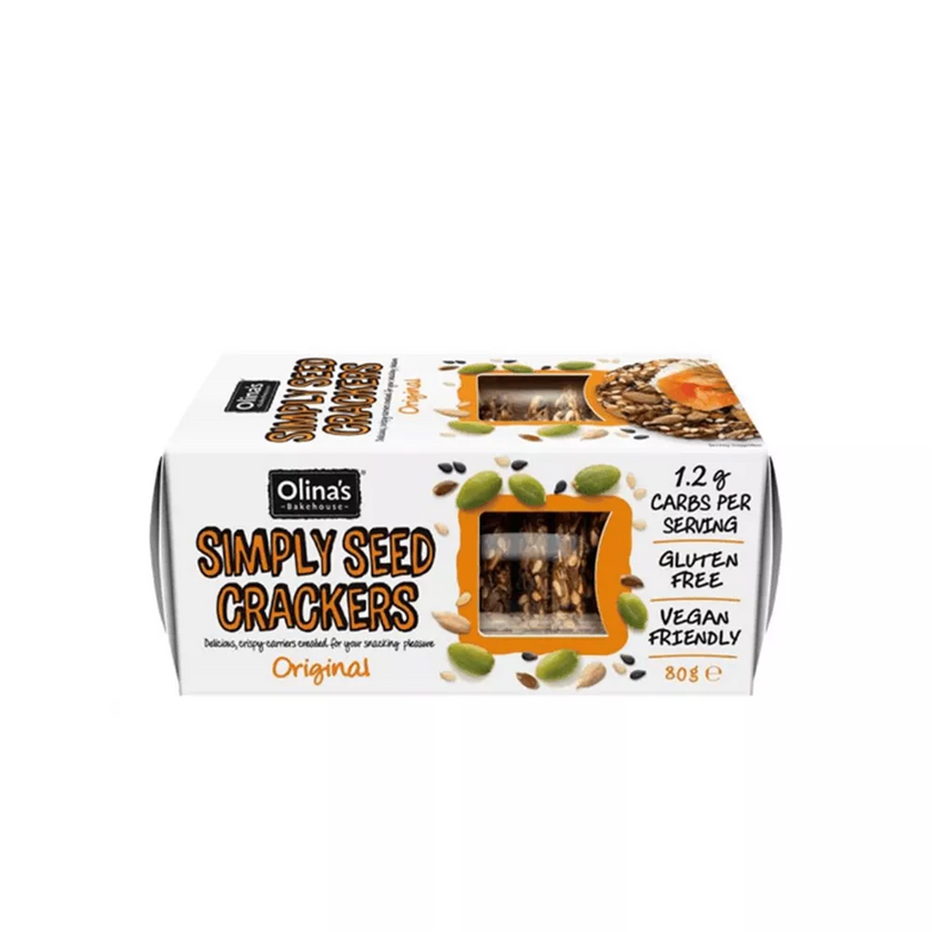 Olina’s Original Simply Seed Crackers 80g