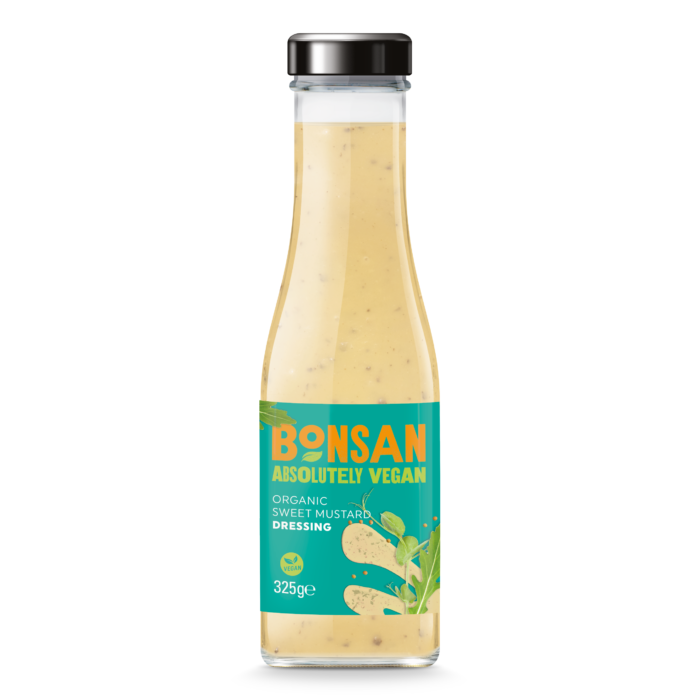 Bonsan Vegan Organic Sweet Mustard Dressing 325g
