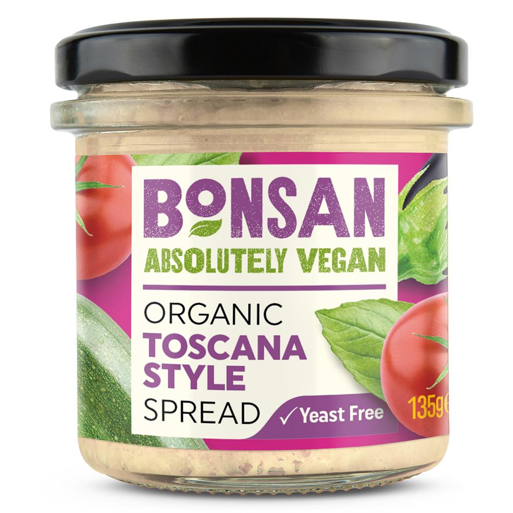 Bonsan Organic Toscana Style Spread 135g