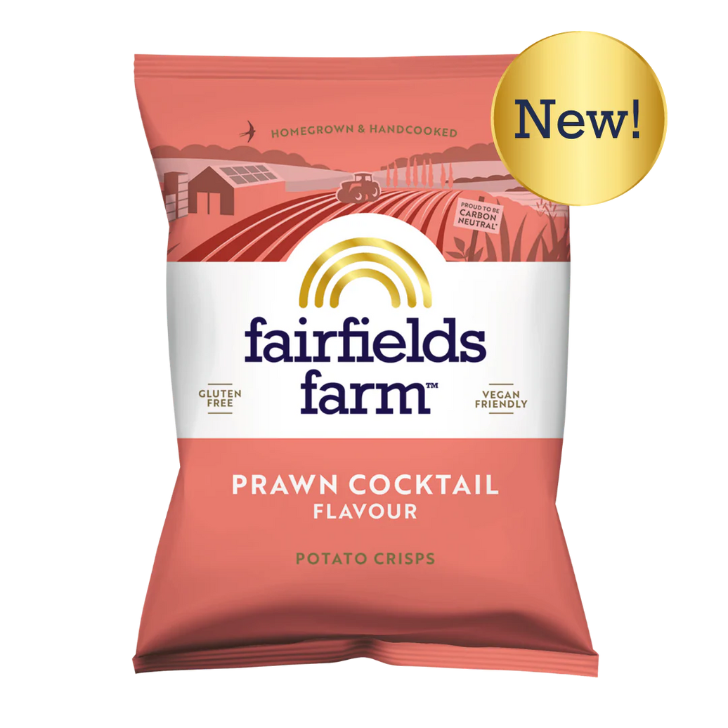 Fairfields Farm Prawn Cocktail Flavour Handcooked Crisps 40g