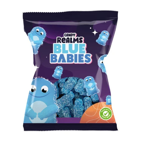 Candy Realms Vegan Blue Babies 190g