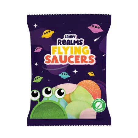 Candy Realms Vegan Flying Saucers 36g