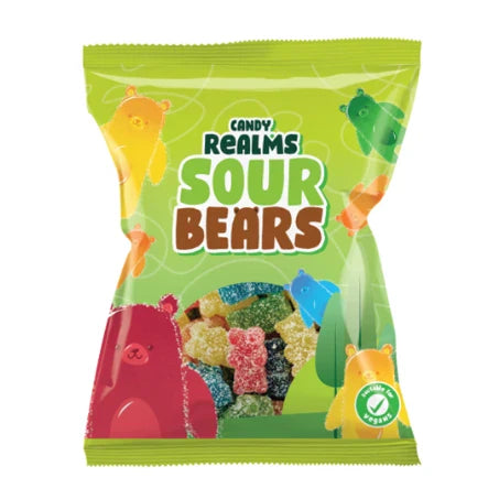 Candy Realms Vegan Sour Bear 190g