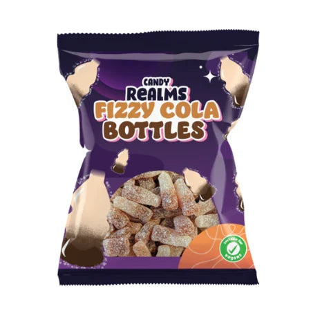 Candy Realms Vegan Fizzy Cola Bottles