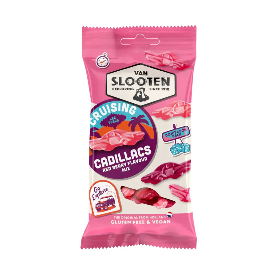 Van Slooten Cruising Cadillacs Red Berry 60g