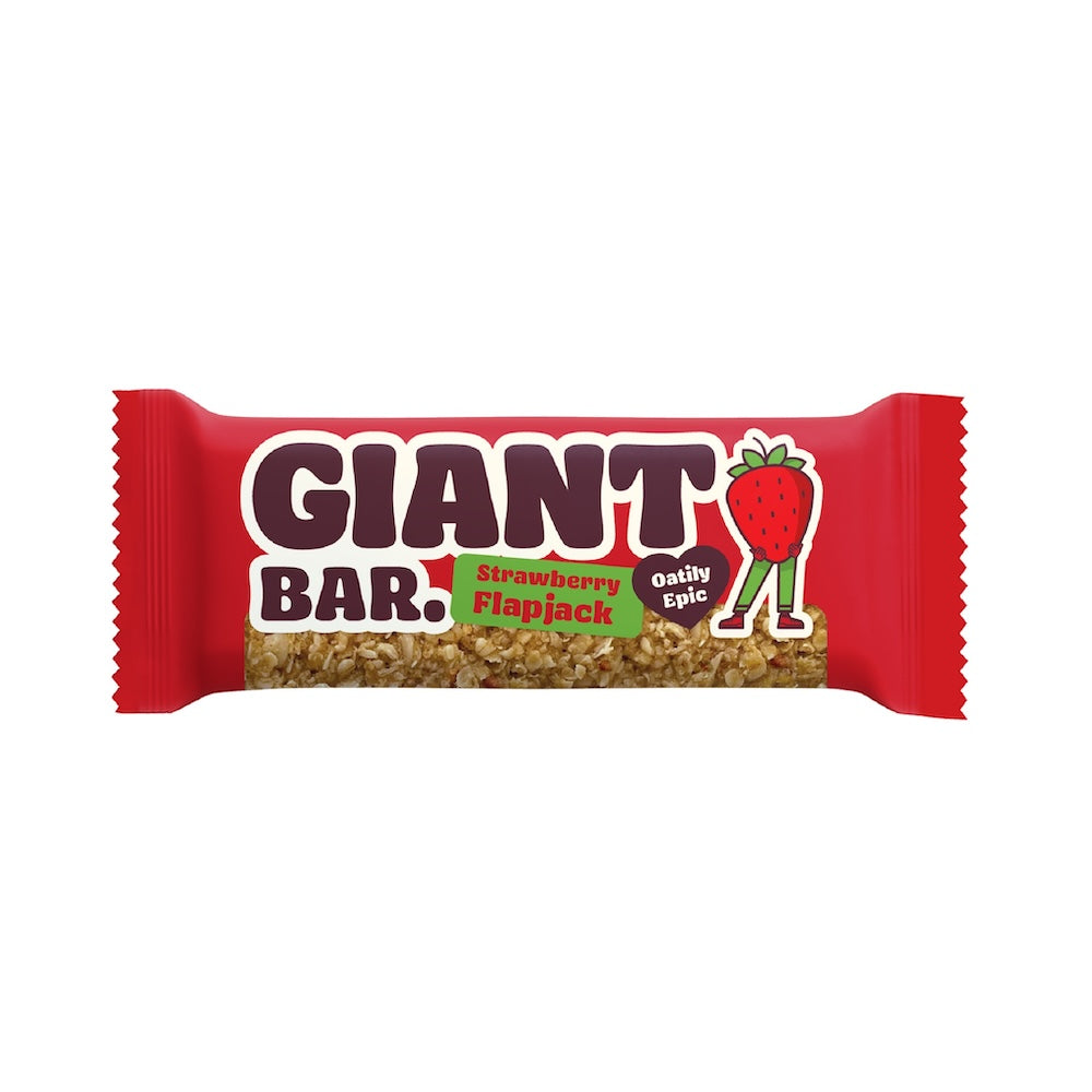 Ma Baker Strawberry Flapjack Giant Bar 90g