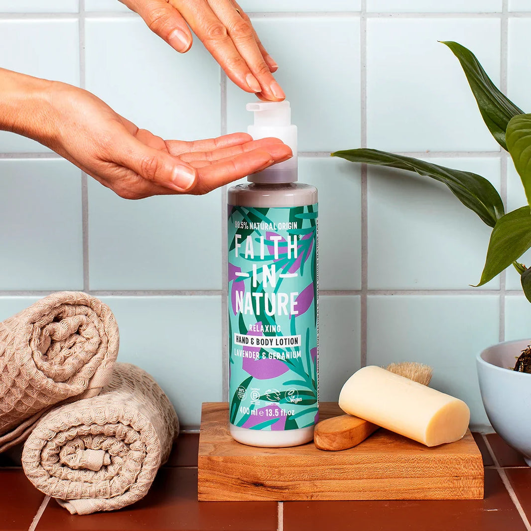 Faith in Nature Lavender & Geranium Hand & Body Lotion 400ml