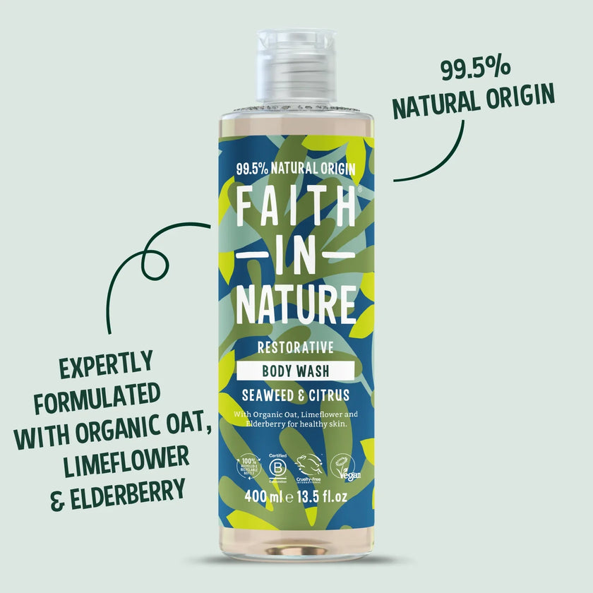 Faith in Nature Seaweed & Citrus Body Wash 400ml
