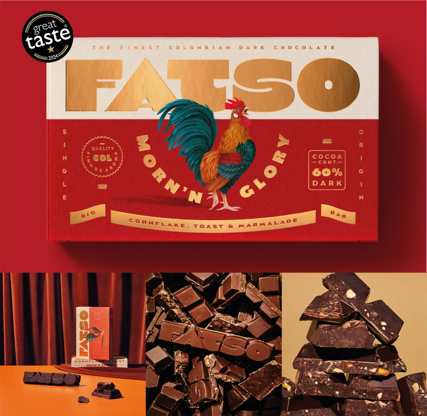 Fatso Morn'n Glory Big Bar - Cornflake, Toast & Marmalade 150g
