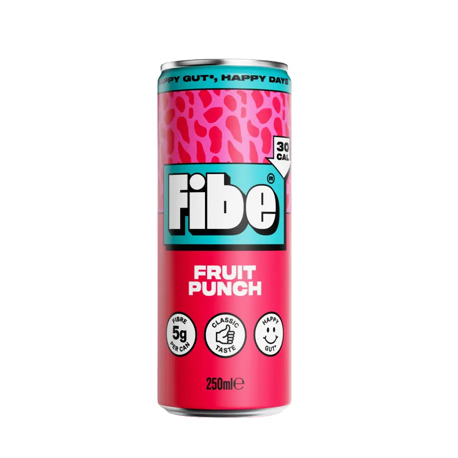 Fibe Prebiotic Soda Fruit Punch 250ml