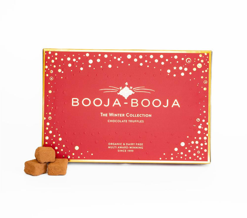 Booja Booja Raspberry Truffles Booja Booja The Winter Collection Chocolate Truffles 184g