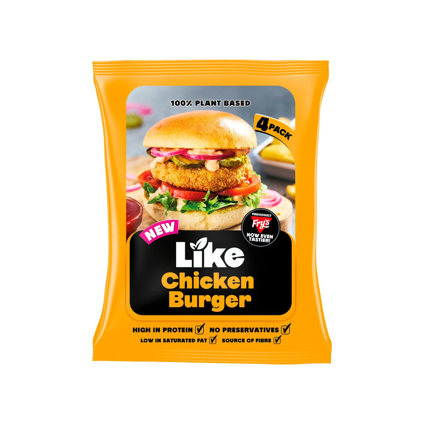 Like Chicken Burgers 4 pack