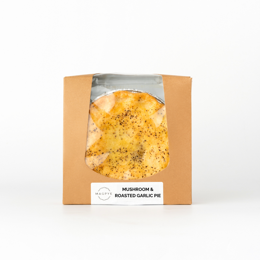 Magpye Mushroom & Roasted Garlic Pie