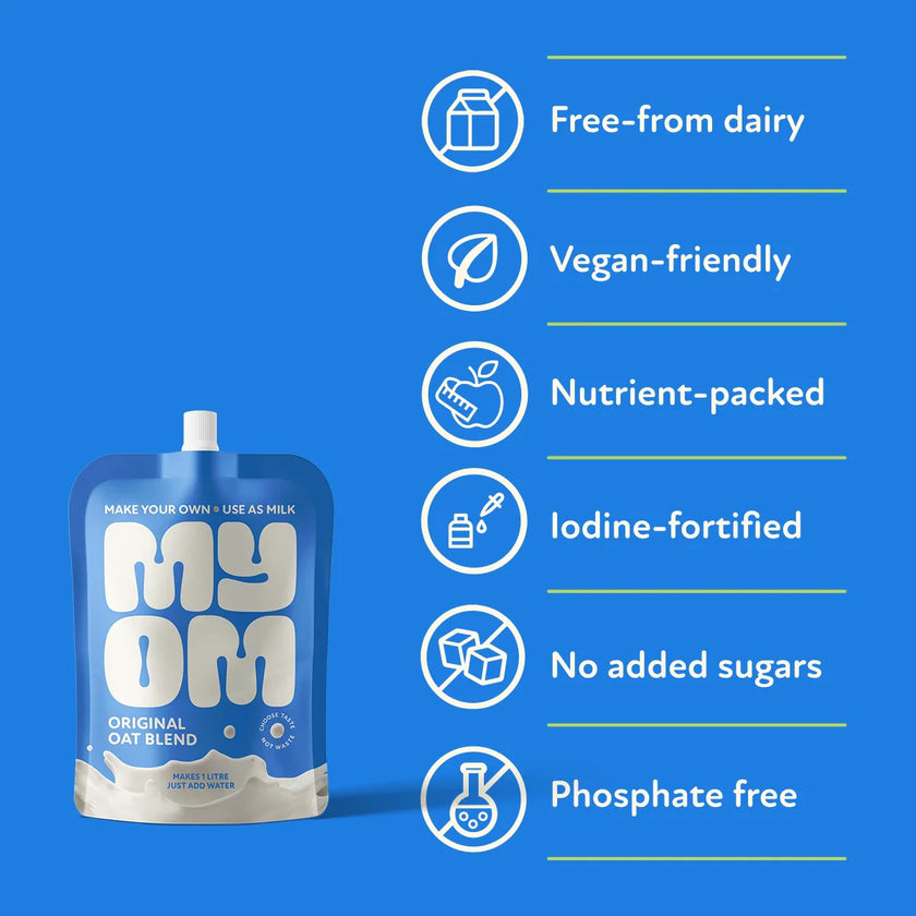 MYOM Original Oat Milk Pouch 130g