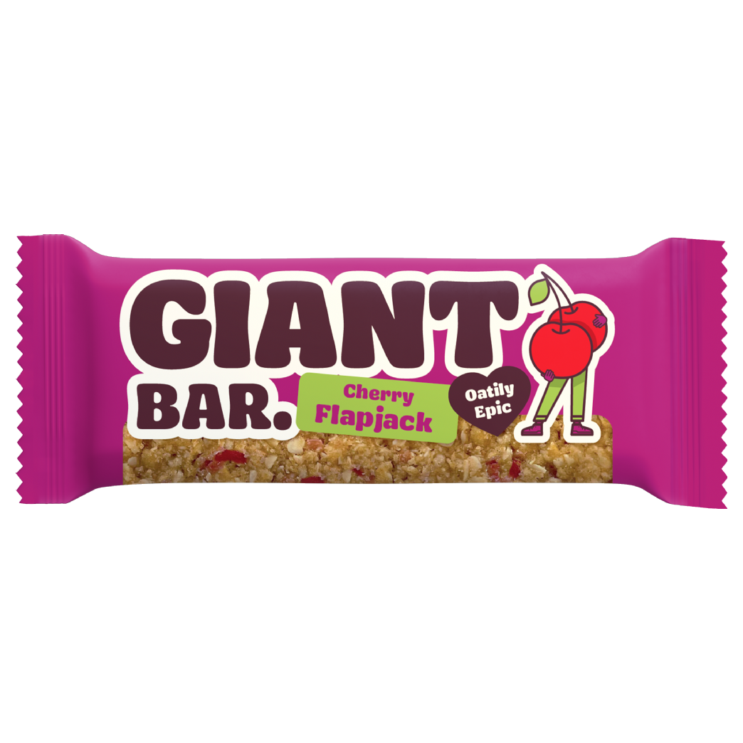 Ma Baker Cherry Flapjack Giant Bar 90g