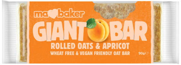 Ma Baker Apricot Flapjack Giant Bar 90g