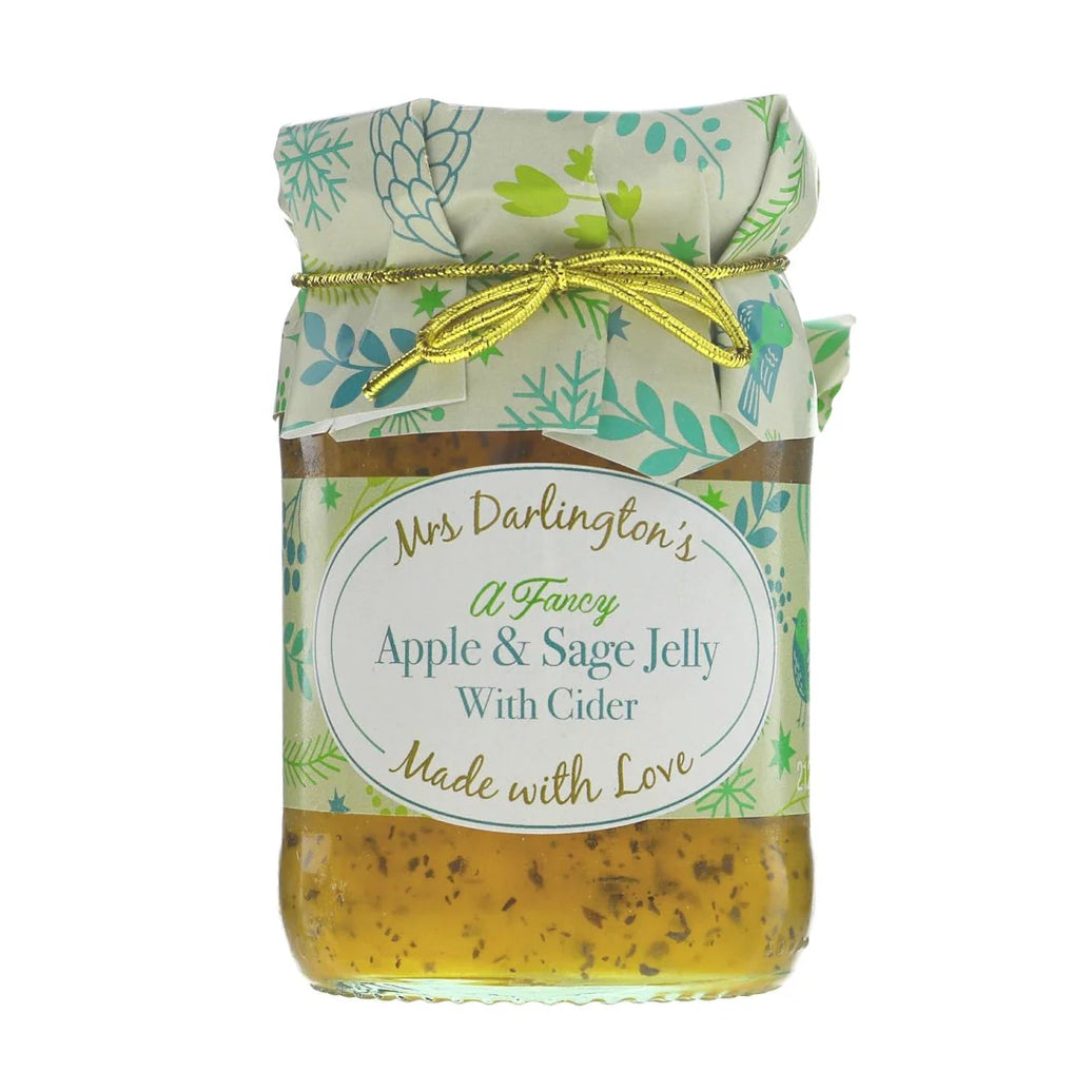 Mrs Darlington's Apple & Sage Jelly with Cider 212g