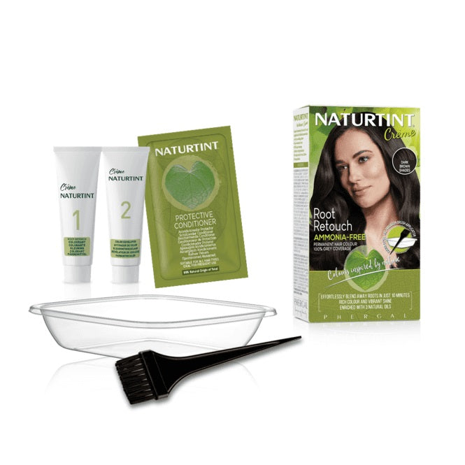 Naturtint Root Retouch Creme - Dark Brown Shades 45ml