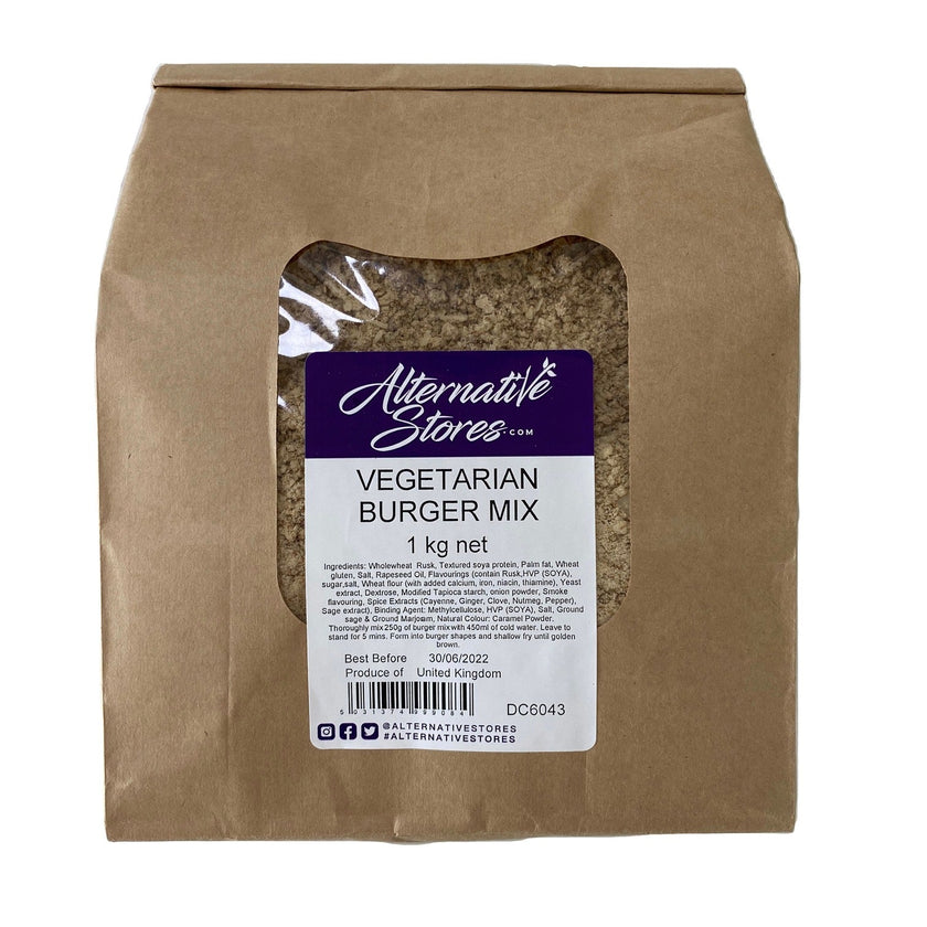 Original Vegan Burgamix Burger Mix 1kg Bag
