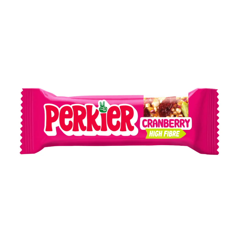 Perkier Healthy Snack Bar Cranberry High Fibre 35g