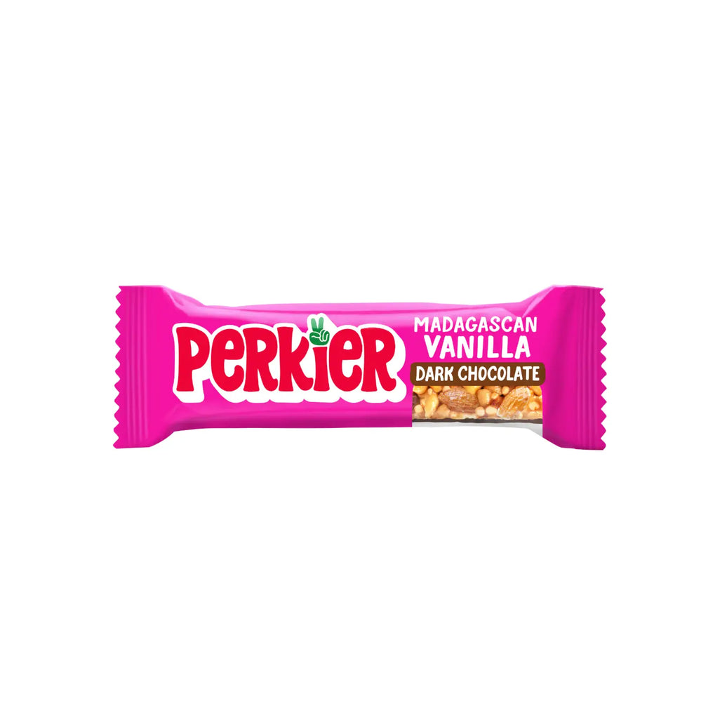 Perkier Healthy Snack Bar Madagascan Vanilla Dark Chocolate 37g