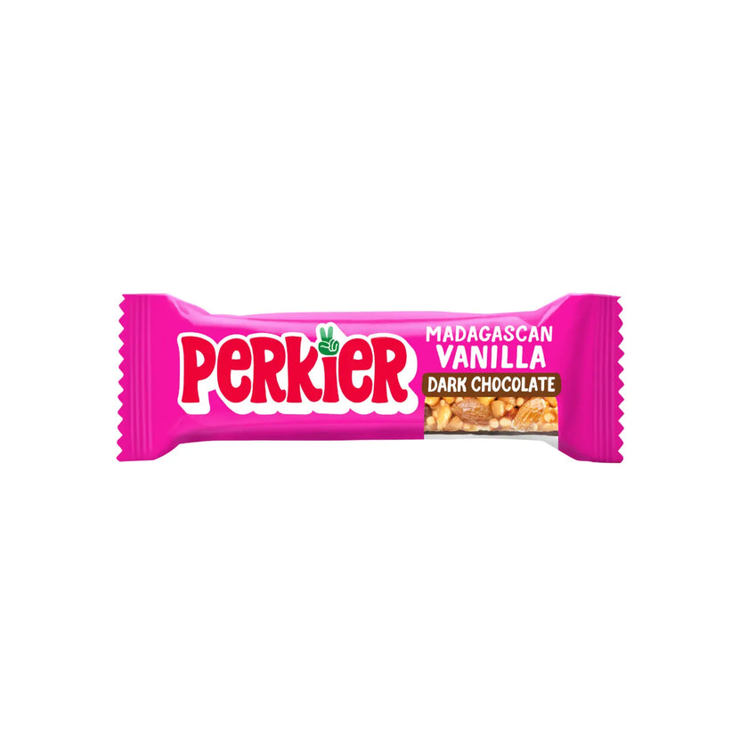 Perkier Healthy Snack Bar Madagascan Vanilla Dark Chocolate 37g