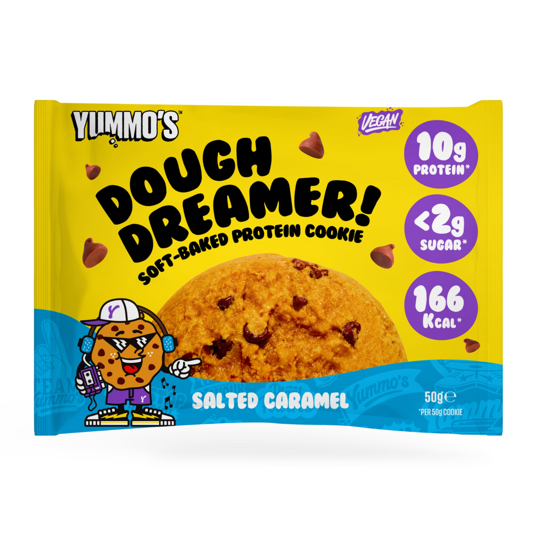 Yummo's Vegan Protein Cookie - Salted Caramel 50g