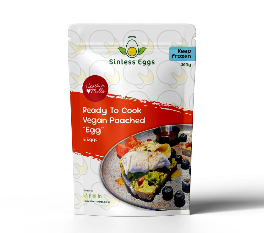 Sinless Eggs Vegan Poached "Egg" 360g