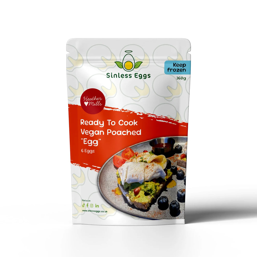 Sinless Eggs Vegan Poached "Egg" 360g