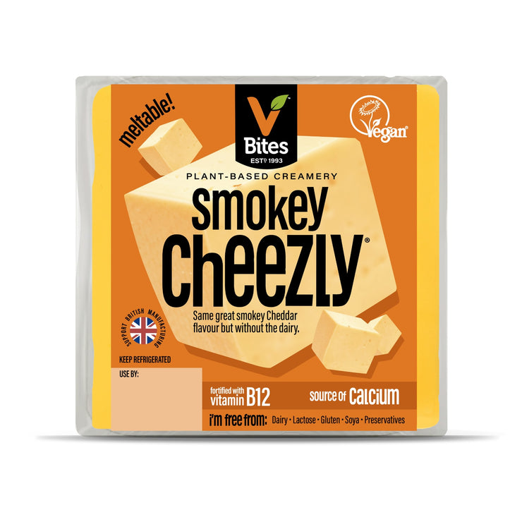 Vegan Cheezly Smokey Dairy Free Cheese Block