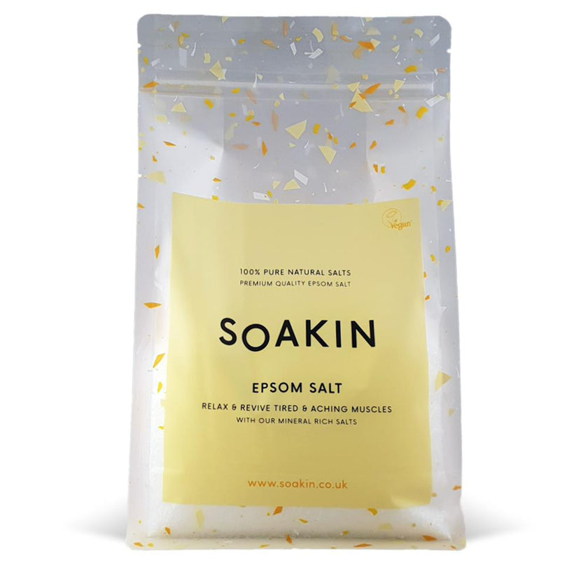 Soakin Pure Natural Premium Epsom Salts 1kg