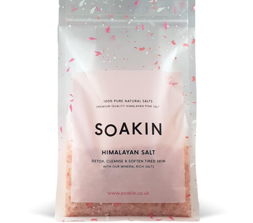 Soakin Pure Natural Premium Himalayan Pink Salt 1kg