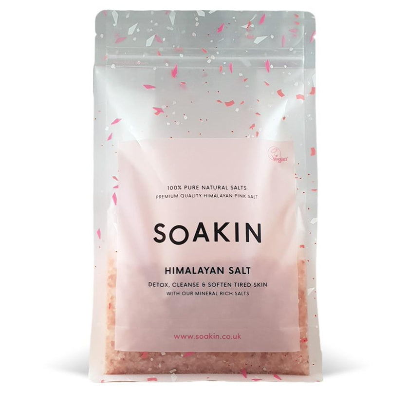Soakin Pure Natural Premium Himalayan Pink Salt 1kg