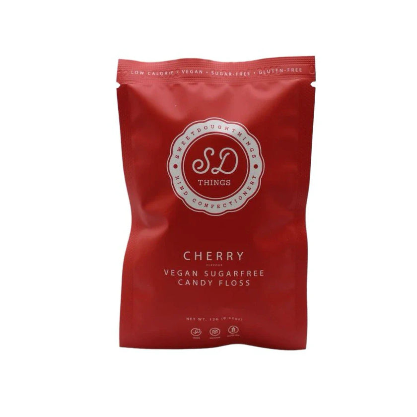 Sweetdough Cherry Candy Floss 12g