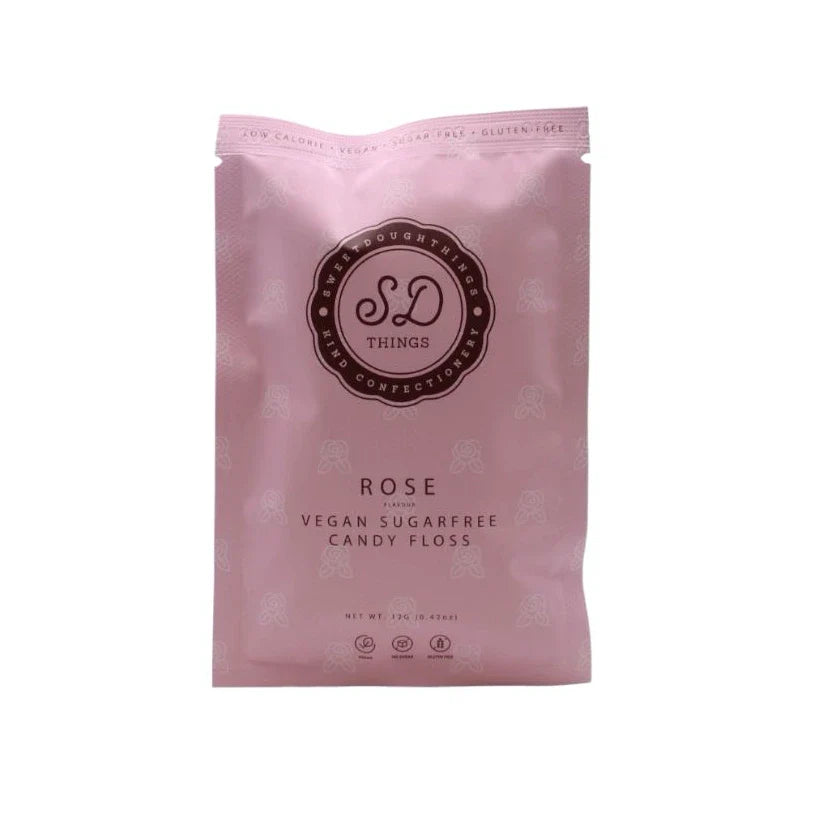 Sweetdough Rose Candy Floss 12g