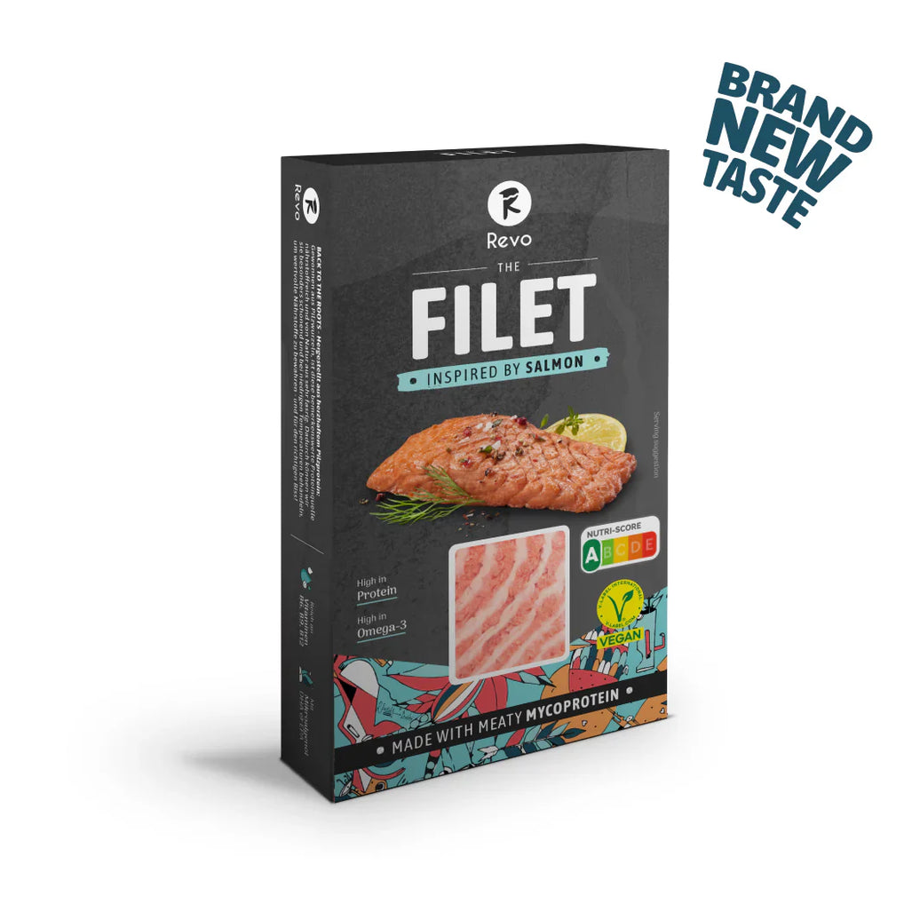 Revo The Filet Pea Protein Salmon Style Fillet 100g
