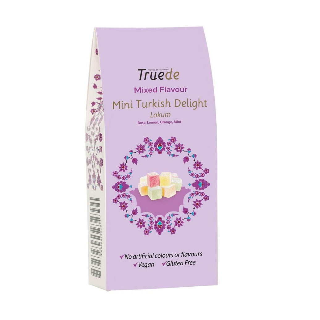 Truede Mini Turkish Delight Mixed Flavour 150g