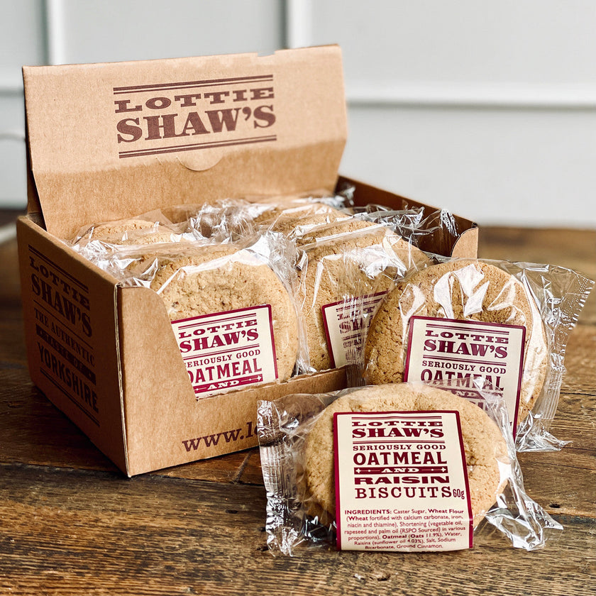 Lottie Shaw's Seriously Good Oatmeal and Raisin Biscuits 60g
