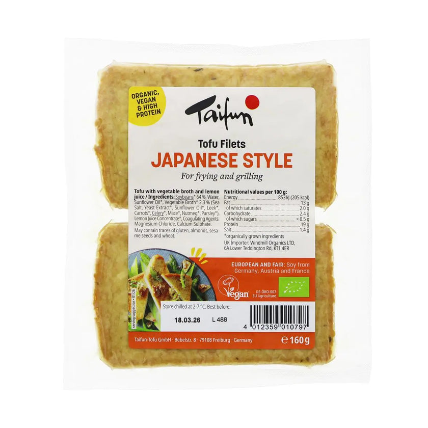 Taifun Japanese Style Organic Tofu Fillets 160g