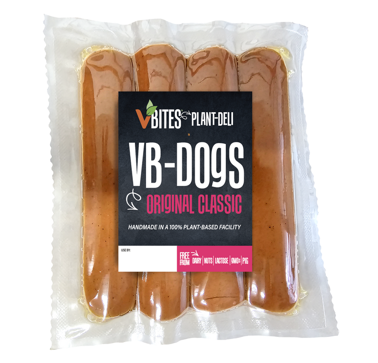 VBITES™ 6 x ORIGINAL HOT-DOGS - 200g