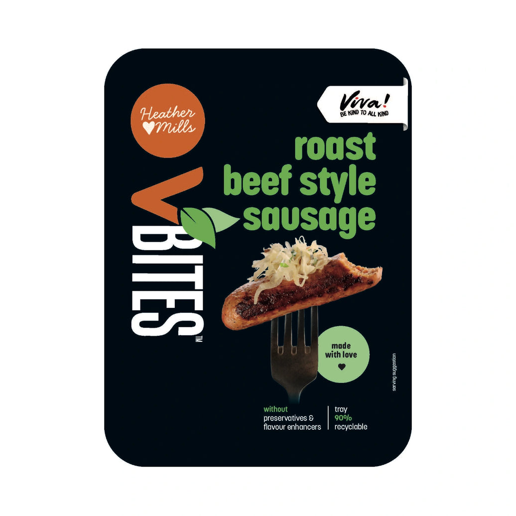VBites Roast Beef Style Sausage 140g