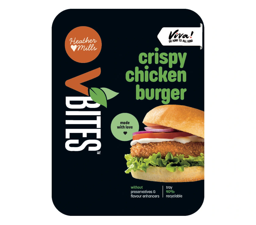 VBites Crispy Chicken Burger